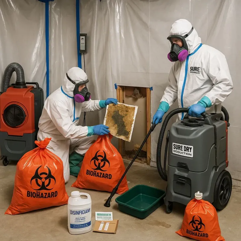 Contaminated Water Handling Protocols process in Parkville, MN