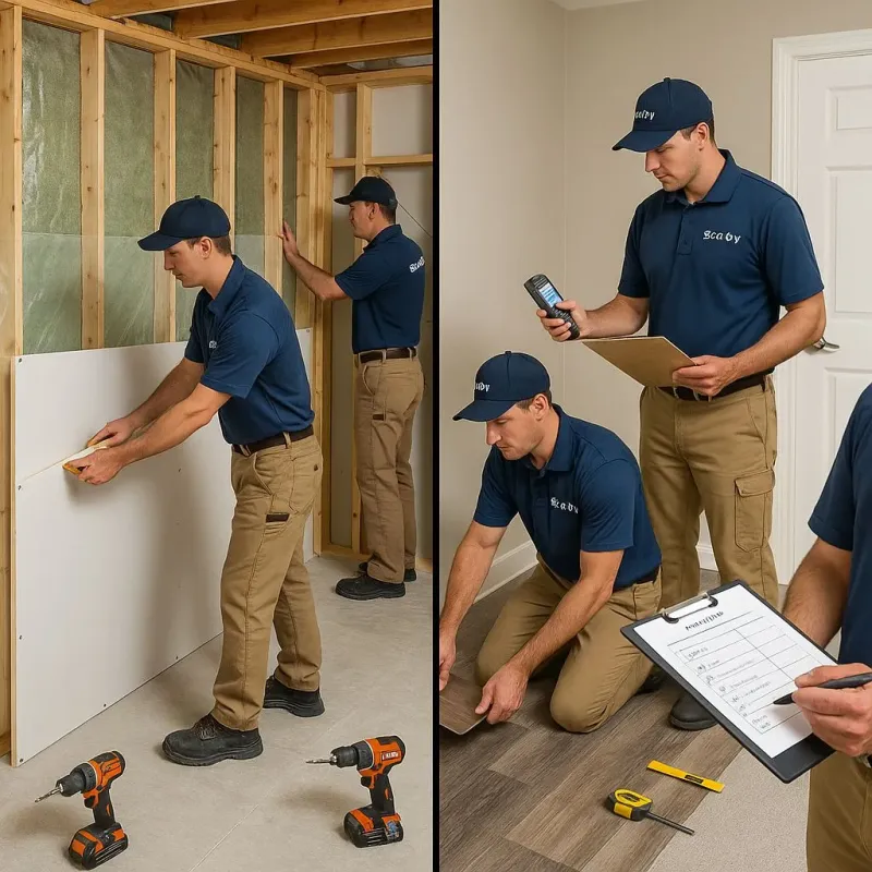 Repairs and Reconstruction process in Parkville, MN