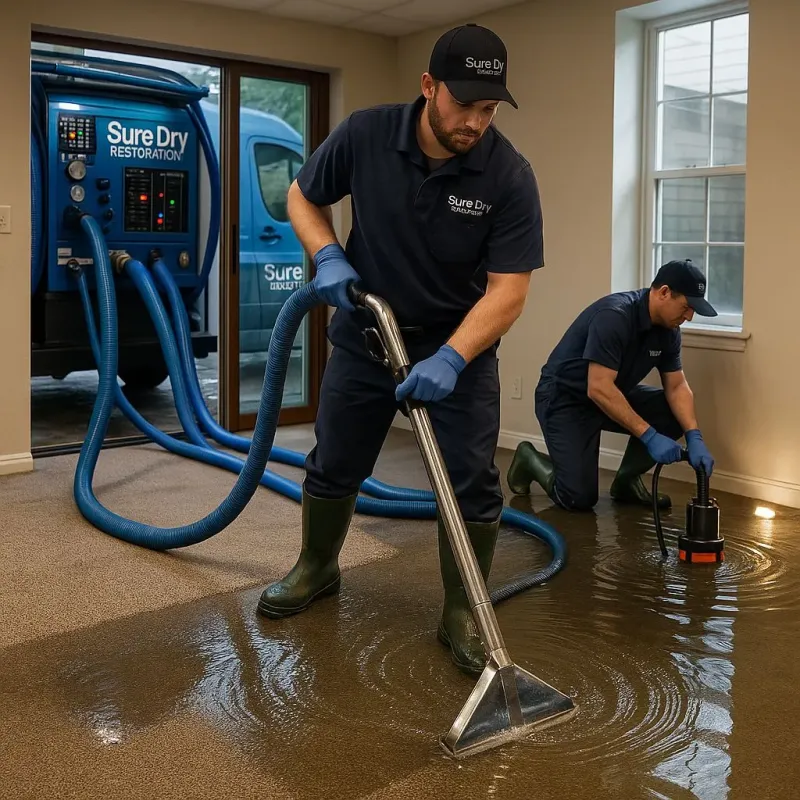 Water Extraction and Removal process in Parkville, MN